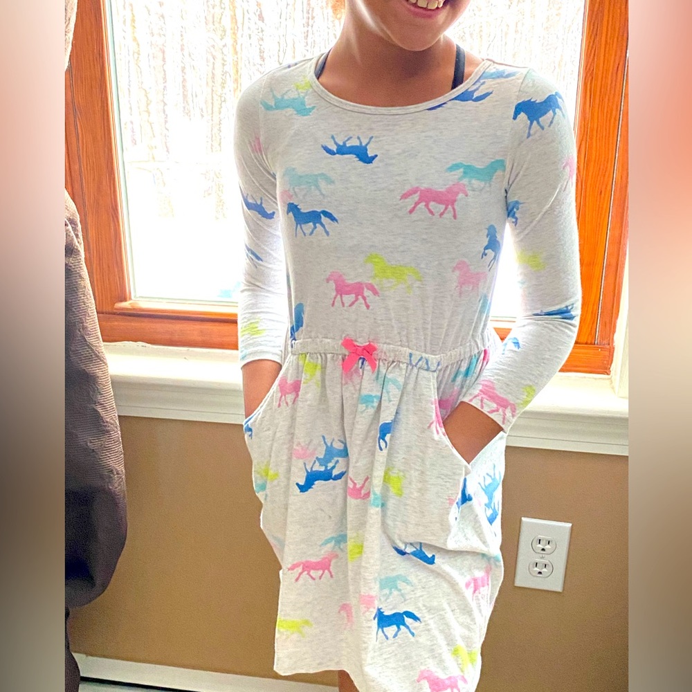 Soft and cute Carters dress with unicorns